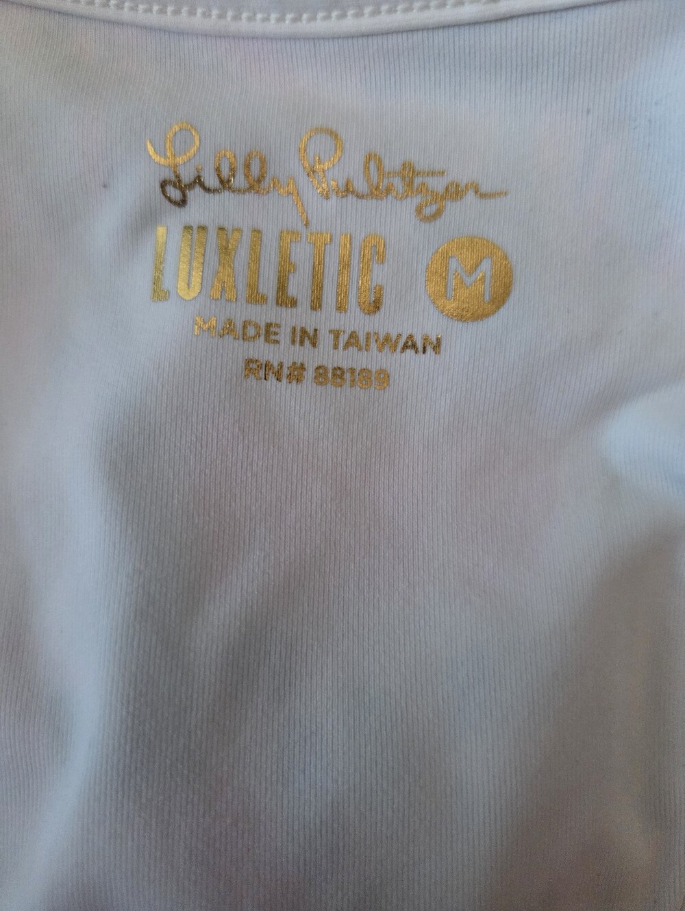 NWT Lilly Pulitzer Meryl Luxletic Tennis Racerback Top Size M - Picture 4 of 8